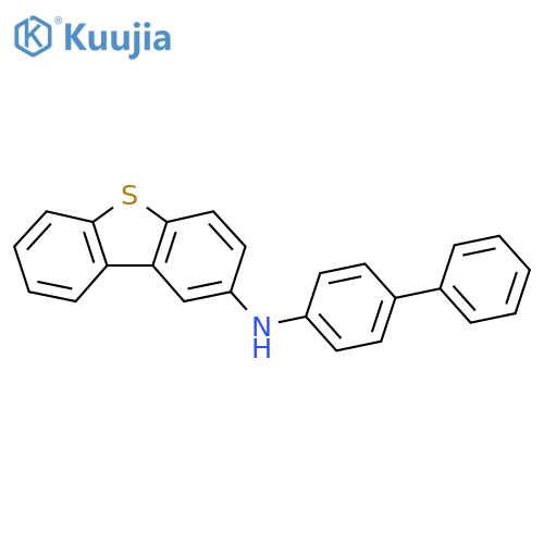 N-([1,1'-Biphenyl]-4-yl)dibenzo[b,d]thiophen-2-amine structure
