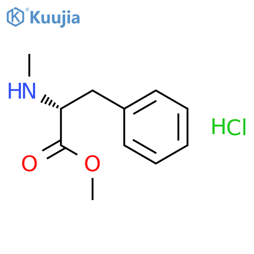 N-Methyl-methyl ester D-Phenylalanine Hydrochloride structure
