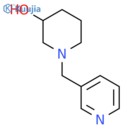 1-(3-Pyridinylmethyl)-3-piperidinol structure