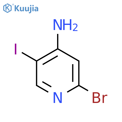 2-Bromo-5-iodopyridin-4-amine structure