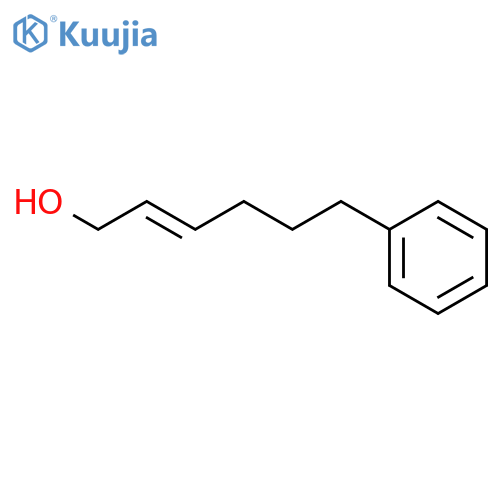 2-Hexen-1-ol, 6-phenyl-, (E)- structure