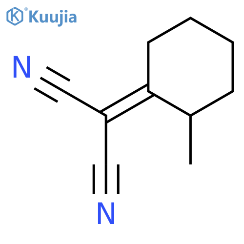 Propanedinitrile,2-(2-methylcyclohexylidene)- structure