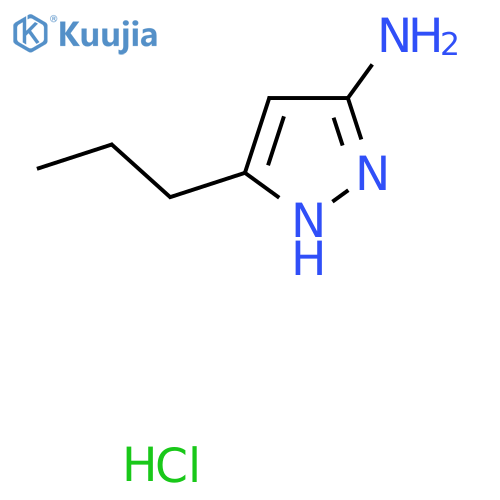 5-Propyl-1H-pyrazol-3-amine hydrochloride structure