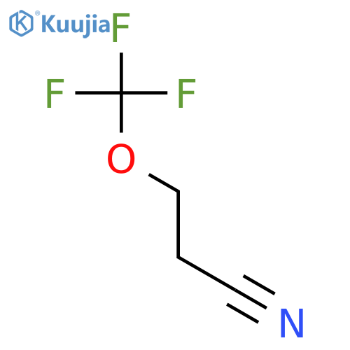 3-Trifluoromethoxy-propionitrile structure