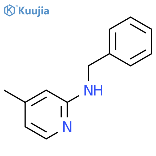 N-Benzyl-4-methylpyridin-2-amine structure
