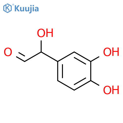 3,4-Dihydroxyphenylglycolaldehyde (Dopegal) structure