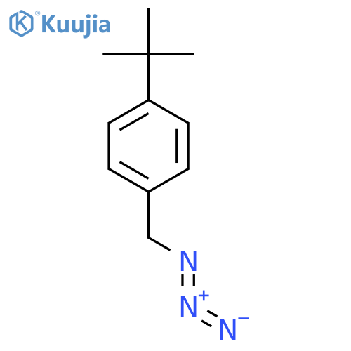 1-(azidomethyl)-4-tert-butylbenzene structure