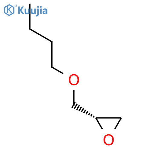 (2S)-2-(butoxymethyl)oxirane structure