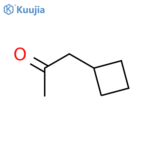 1-cyclobutylpropan-2-one structure