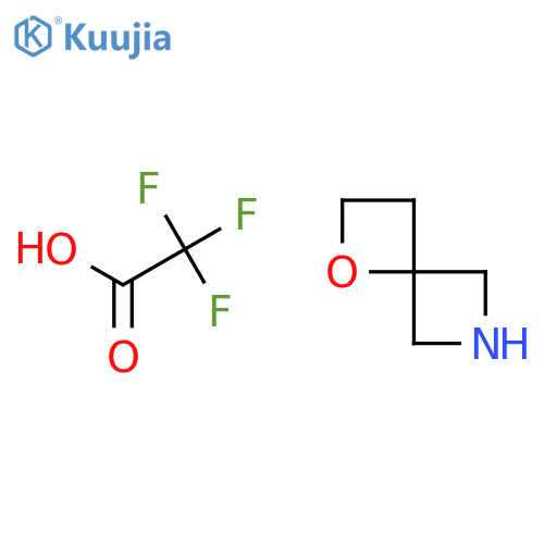 1-oxa-6-azaspiro[3.3]heptane; trifluoroacetic acid structure
