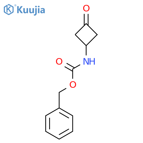 benzyl N-(3-oxocyclobutyl)carbamate structure