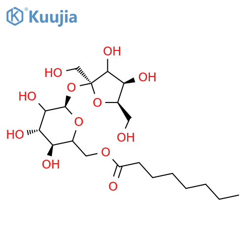 6-Octanoyl Sucrose structure