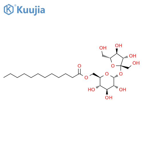 Sucrose monolaurate structure