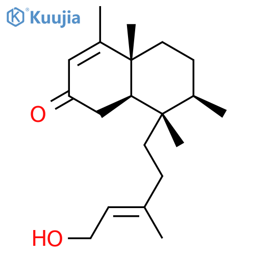 2(1H)-Naphthalenone, 4a,5,6,7,8,8a-hexahydro-8-[(3E)-5-hydroxy-3-methyl-3-pentenyl]-4,4a,7, 8-tetramethyl-, (4aR,7R,8S,8aR)- structure