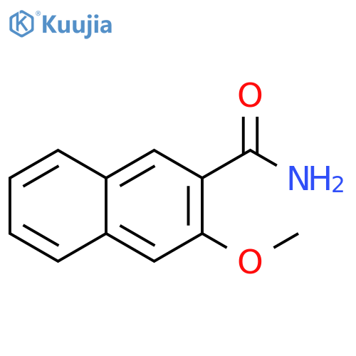 3-methoxynaphthalene-2-carboxamide structure