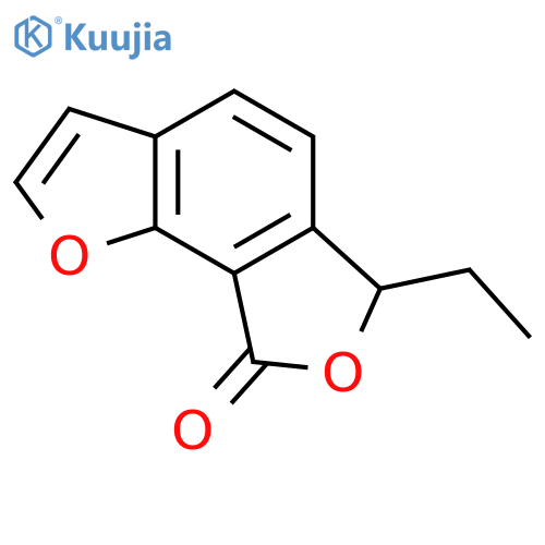6-Ethyl-6H-furo[3,4-g][1]benzofuran-8-one structure
