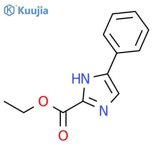 ethyl 5-phenyl-1H-imidazole-2-carboxylate structure
