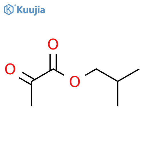 Isobutyl pyruvate structure