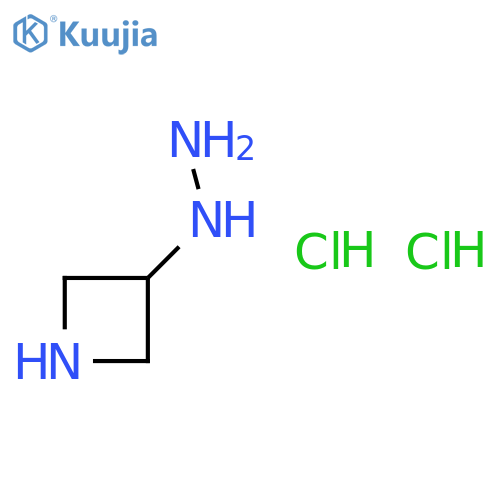 3-Hydrazinylazetidine Dihydrochloride structure