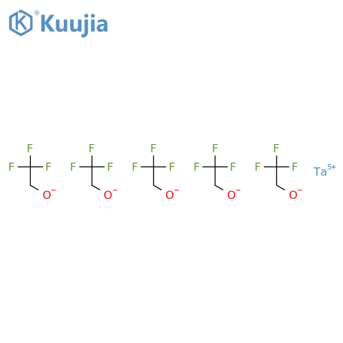 Tantalum(V) trifluoroethoxide structure