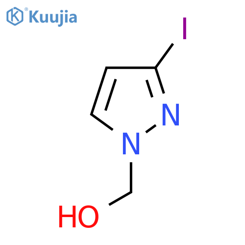 1H-Pyrazole-1-methanol, 3-iodo- structure