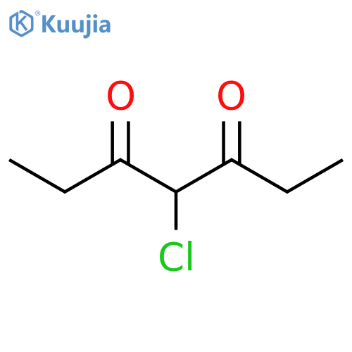 4-CHLORO-3,5-HEPTANEDIONE structure