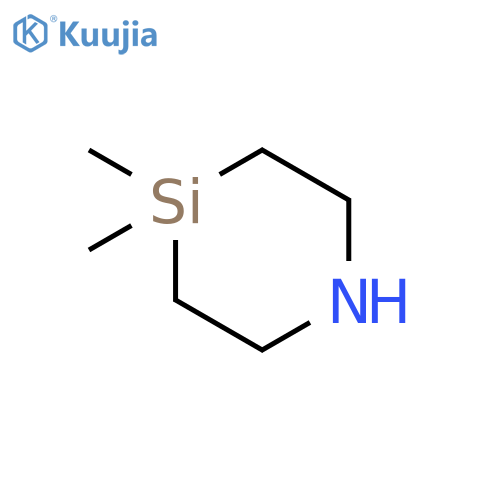 4,4-dimethyl-1,4-azasilinane structure