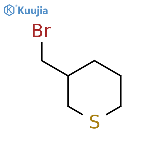 3-(bromomethyl)thiane structure