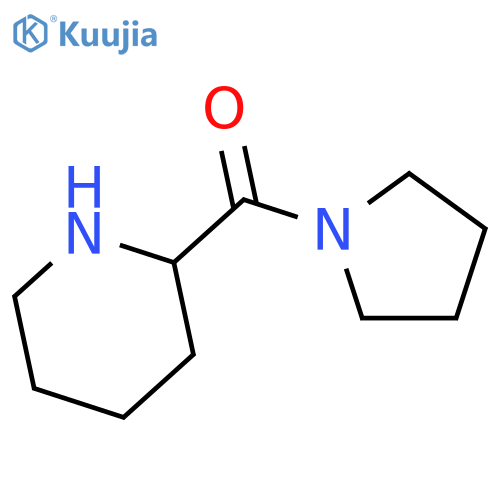 2-(pyrrolidine-1-carbonyl)piperidine structure