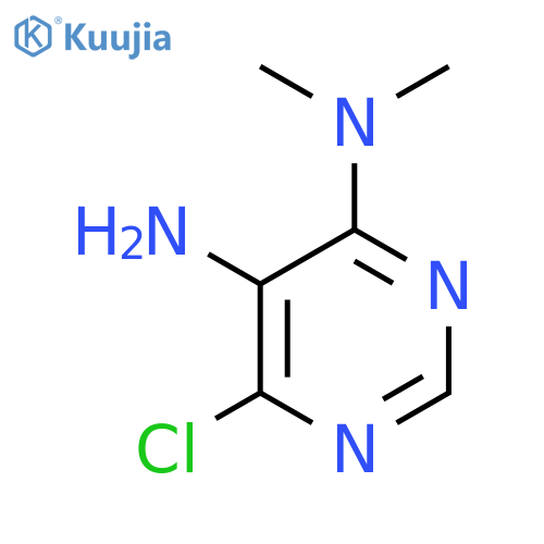 6-Chloro-N4,N4-dimethylpyrimidine-4,5-diamine structure
