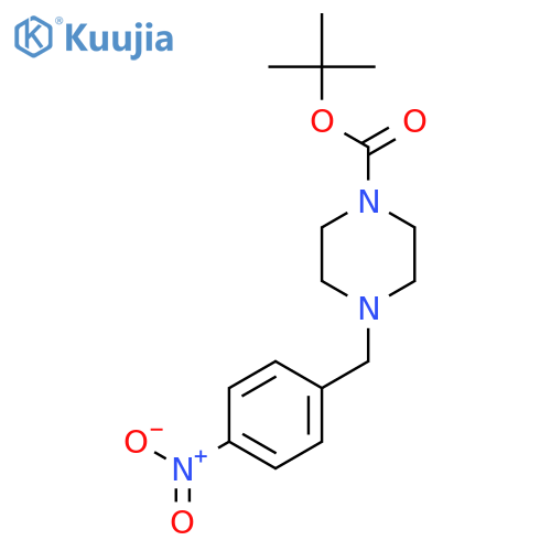1-Boc-4-(4-Nitrobenzyl)piperazine structure