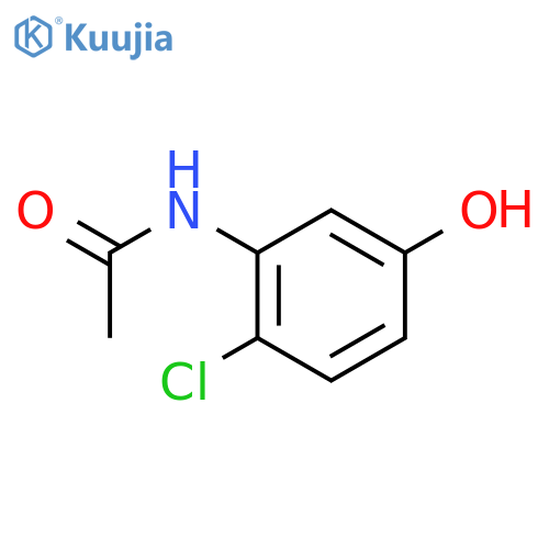Acetamide,N-(2-chloro-5-hydroxyphenyl)- structure