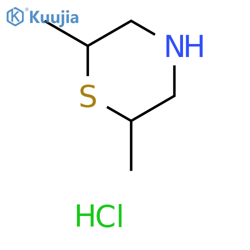 2,6-dimethylthiomorpholine hydrochloride structure
