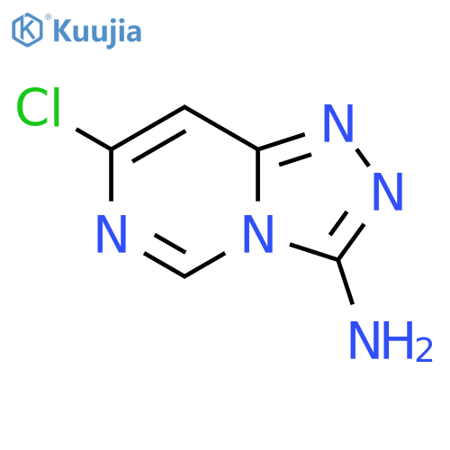 7-Chloro-[1,2,4]triazolo[4,3-c]pyrimidin-3-amine structure