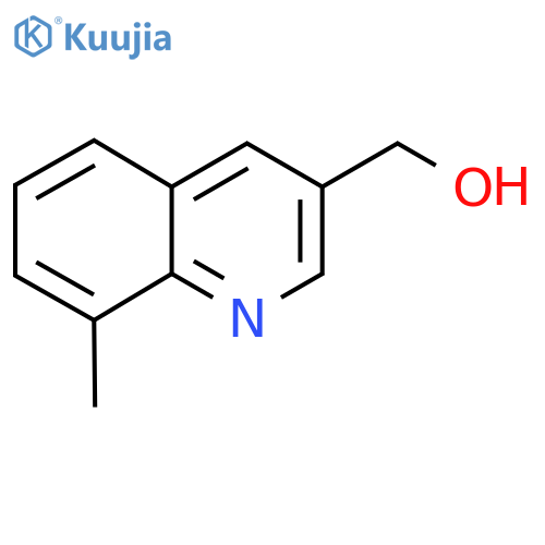 8-Methyl-3-quinolinemethanol structure