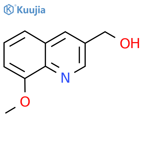 (8-Methoxyquinolin-3-yl)methanol structure