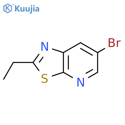 6-bromo-2-ethyl-[1,3]thiazolo[5,4-b]pyridine structure