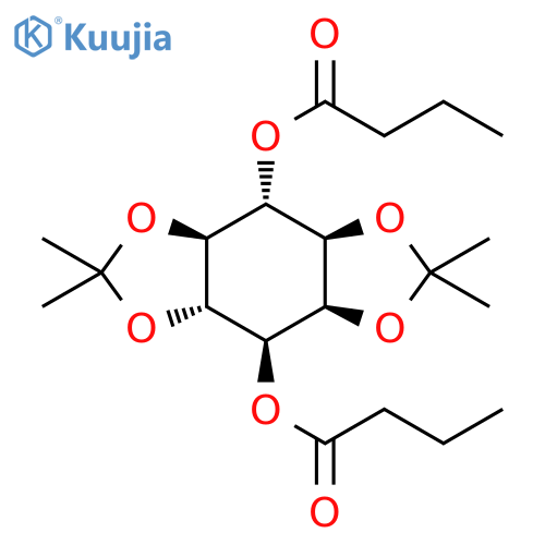 3,6-Di-O-butanoyl-1,2:4,5-di-O-isopropylidene-D-myo-inositol structure