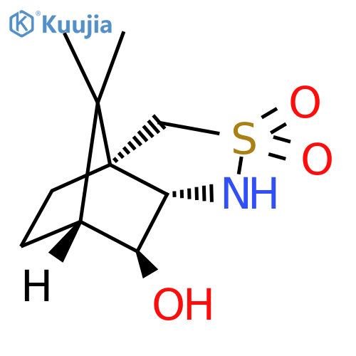 3H-3a,6-Methano-2,1-benzisothiazol-7-ol,hexahydro-8,8-dimethyl-, 2,2-dioxide, (3aS,6S,7R,7aS)- (9CI) structure