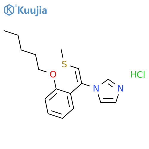 Neticonazole hydrochloride structure