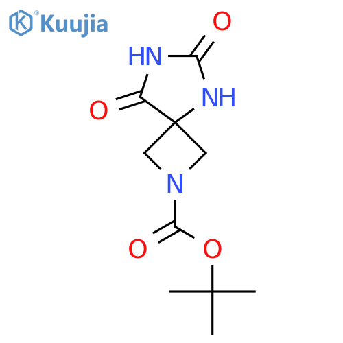 tert-butyl 6,8-dioxo-2,5,7-triazaspiro3.4octane-2-carboxylate structure