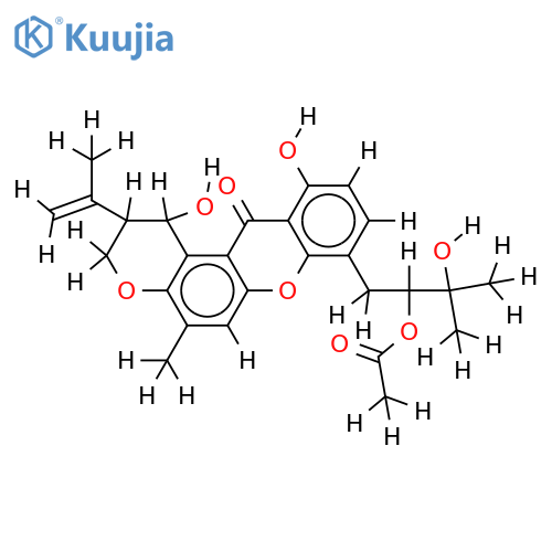 15-acetyl tajixanthone structure