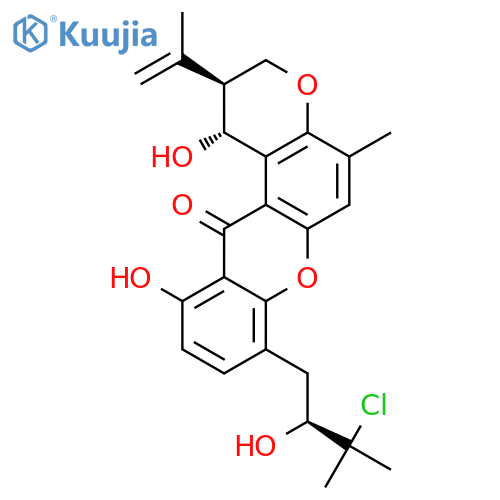 16-chlorotajixanthone structure