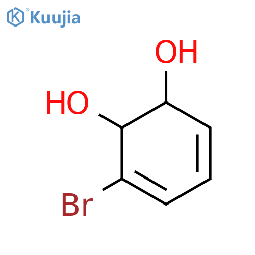 (1S,2S)-3-Bromocyclohexa-3,5-diene-1,2-diol structure