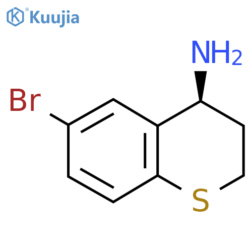 (4S)-6-bromo-3,4-dihydro-2H-1-benzothiopyran-4-amine structure