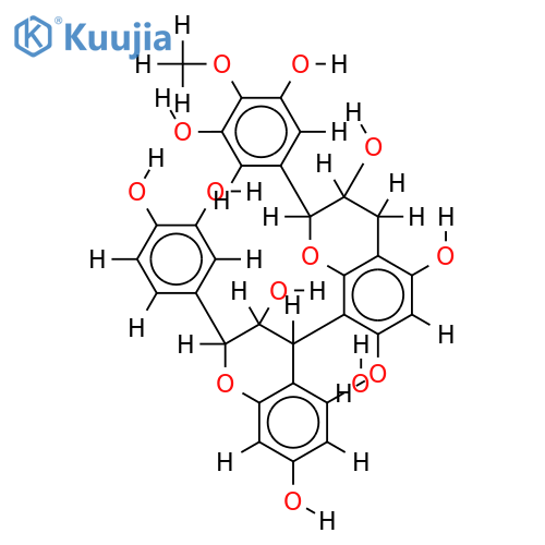 epicatechin-(4beta->8)-4'-O-methylgallocatechin structure