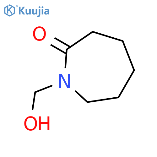 1-(Hydroxymethyl)azepan-2-one structure