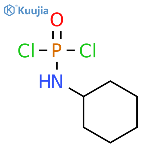Phosphoramidic dichloride, cyclohexyl- structure