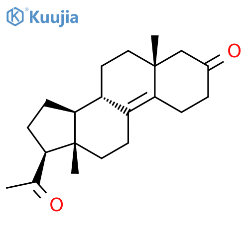 19-Norpregn-9-ene-3,20-dione,5-methyl-, (5b)-(9CI) structure