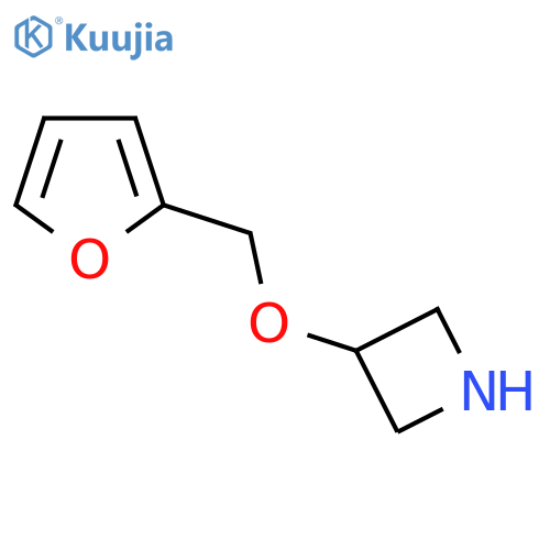 3-(Furan-2-ylmethoxy)azetidine structure